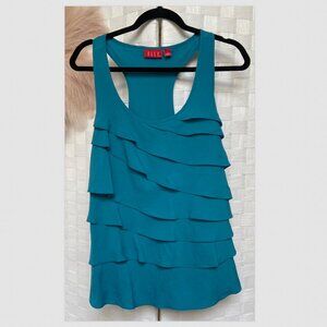 ELLE Tiered Tank Top Size L